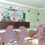 SUSUN PROGRAM: Rakercab Kedua yang digelar IPNU-IPPNU Sidoarjo, di Pacet Mojokerto, Sabtu-Minggu (9-10/9). foto: IPNU-IPPNU Sidoarjo