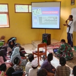 Suasana sosialisasi tentang bahaya narkoba bagi generasi muda yang dilakukan Kodim 0826/Pamekasan.