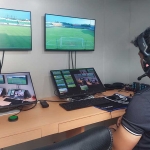 Perangkat video assistant referee (VAR) bakal diuji coba pada laga championship series Liga 1 2023/2024.