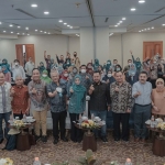 Bupati Gresik Fandi Akhmad Yani beserta para kepala OPD saat pembukaan workshop  di Yogyakarta. Foto: Ist.