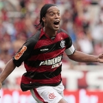 Ronaldinho ketika membela klub Brasil Flamengo