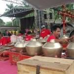 Gladi bersih STKSI di Alun-alun Trenggalek. foto: herman/ BANGSAONLINE