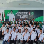 Jajaran DPC PKB Kabupaten Kediri dan para instruktur saksi usai pelatihan. Foto: Ist