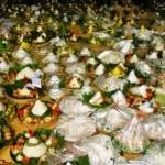 Tradisi Tumpeng Sewu di Desa Kemiren Banyuwangi.