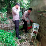 Lokasi penemuan belasan kotak amal kosong yang diduga bekas tindak pencurian