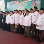 Jajaran pengurus ISNU Lamongan saat dilantik.