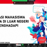 Tangkapan layar giat KPU yang digelar secara virtual.