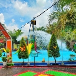 Wana Wisata Pemandian Waterpark Cluring Banyuwangi.