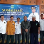 Foto bersama dalam sosialisasi yang digelar Bakesbangpol Kabupaten Pasuruan.