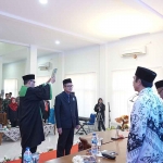 Pengukuhan Rektor Unirow Tuban.