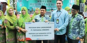 Bersama Muslimat NU, Pertamina Ajak Warga Tuban Sadar akan Risiko Penyakit Tidak Menular