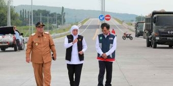 Jelang Mudik Lebaran, Gubernur Khofifah Tinjau Kesiapan Tol Paspro Gending-Probolinggo