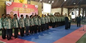 Pengurus KONI Pamekasan Periode 2021-2025 Resmi Dilantik