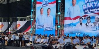 Kampanye Akbar di Sidoarjo, Gus Ali Masyhuri Doakan Prabowo-Gibran Menang Pilpres 2024