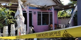 Rumah Ketua KPPS di Pamekasan Diduga Dilempar Bom OTK saat Sekeluarga Tidur