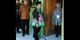 Bupati Madiun Pimpin Sidak H1 USBN SD/MI