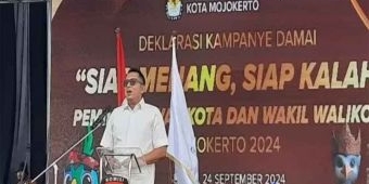 KPU Kota Mojokerto Gelar Deklarasi Kampanye Damai