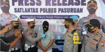 Kurang dari 24 Jam, Polres Pasuruan Amankan Pelaku Tabrak Lari Tewaskan 2 Korban