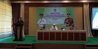 Gandeng Kejaksaan, Bakesbangpol Kabupaten Pasuruan Gelar Sosialisasi Pakem