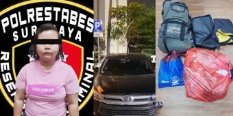 Gelapkan Dua Mobil Rental Sekaligus, Wanita Bojonegoro Diringkus Polrestabes Surabaya di Tempat Kos