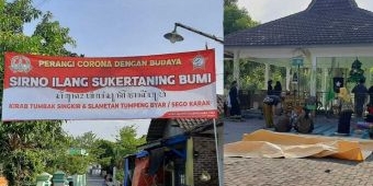 Gelar Kirab Tumbang Singkir, Berdoa agar Segera Terbebas dari Covid-19