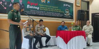 Dandim 0815 Jamin Netralitas, Kapolres Mojokerto Siap Sikat Pelaku Money Politics