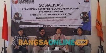 Bawaslu Kota Madiun Sosialisasikan Peran Pelbagai Pihak dalam Pengawasan Tahapan Pemilu 2024