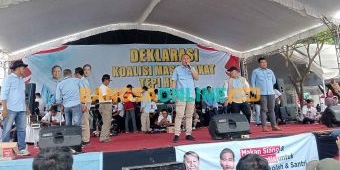 Masyarakat Tepi Hutan Nganjuk Deklarasi Dukung Prabowo-Gibran