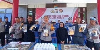 Polres Blitar Kota Ungkap 11 Kasus Peredaran Narkoba, Ada Jaringan Pelajar