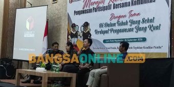 Diharapkan Ikut Awasi Pemilu, Bawaslu Kota Mojokerto Gandeng Emak-emak