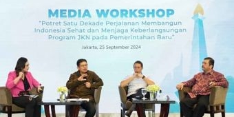 Media Workshop BPJS Kesehatan, Potret Satu Dekade Program JKN dan Tantangan Pemerintahan Baru