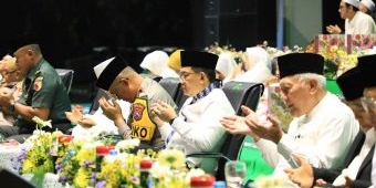 Do'a Bersama, Pj. Gubernur Adhy Ajak Seluruh Elemen Wujudkan Kondusivitas Pilkada dan Jatim