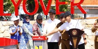 Dampingi Presiden Jokowi Resmikan Flyover Juanda, Pj Gubernur Jatim Ucapkan Terima Kasih