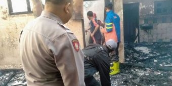 Lupa Matikan Kipas Angin, Rumah di Situbondo Ludes Terbakar