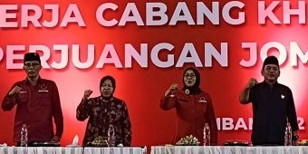 Rakercabsus DPC PDIP Jombang Siap Menangkan Mundjidah-Sumrambah di Pilkada 2024