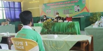 Kenalkan Hukum ke Pelajar, Kejari Nganjuk Gelar Jaksa Masuk Sekolah