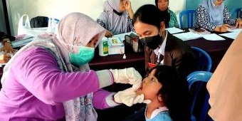 Sub PIN Polio Kota Kediri Putaran Kedua Lampaui Target