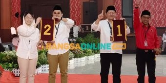 Setelah Undi Nomor, Dua Paslon Pilwali Blitar 2024 Kompak untuk Tak Saling Menjatuhkan