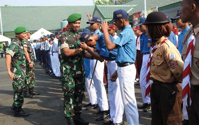 HUT ke-79, Kodim 0819 Pasuruan Gelar Lomba PBB Piala Panglima TNI Tingkat Pelajar se-Pasuruan Raya