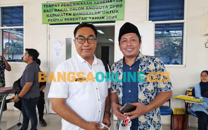 Ratusan Bacaleg Pemilu 2024 di Bangkalan Cek Kesehatan di Kantor DPRD