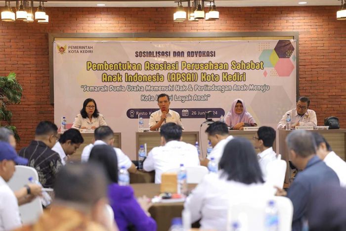 Bangun Komitmen Dengan Dunia Usaha, Upaya Pemkot Kediri Wujudkan Kota Kediri Menjadi Kota Layak Anak