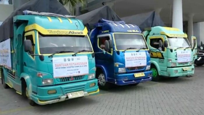 Peduli Kemanusiaan, ACT Kota Batu Kirim Tiga Truk Sembako dan Bama ke Banten