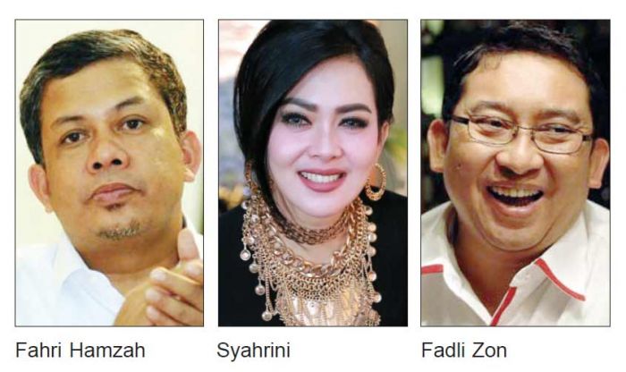 Nama Syahrini, Fadli Zon, dan Fahri Hamzah Masuk Nota Dinas Kasubdir Jenderal Pajak