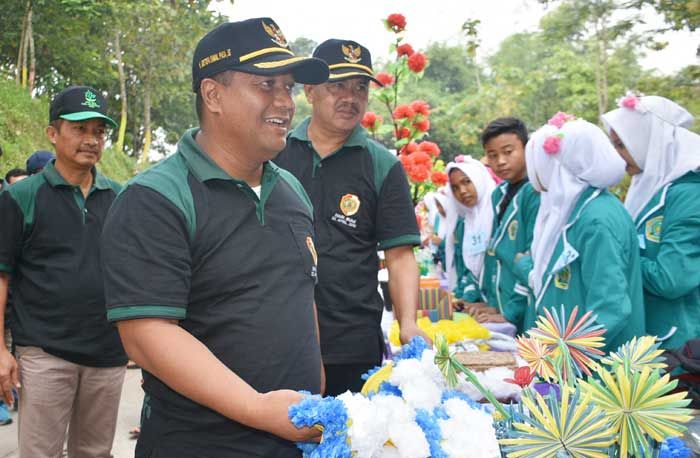 Peringatan Hari Bumi Tahun 2018 Pemkab Mojokerto, Bupati MKP Ajak Masyarakat Kurangi Sampah Plastik