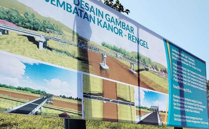 Ditarget Rampung Desember, Begini Desain Jembatan Kanor-Rengel