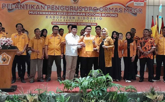 Ormas MKGR Sidoarjo Deklarasi Siap Menangkan Paslon Subandi-Mimik