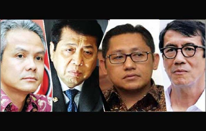 e-KTP, Skandal Korupsi Terbesar, Yasonna, Ganjar, Setnov, Anas, Diduga Terlibat