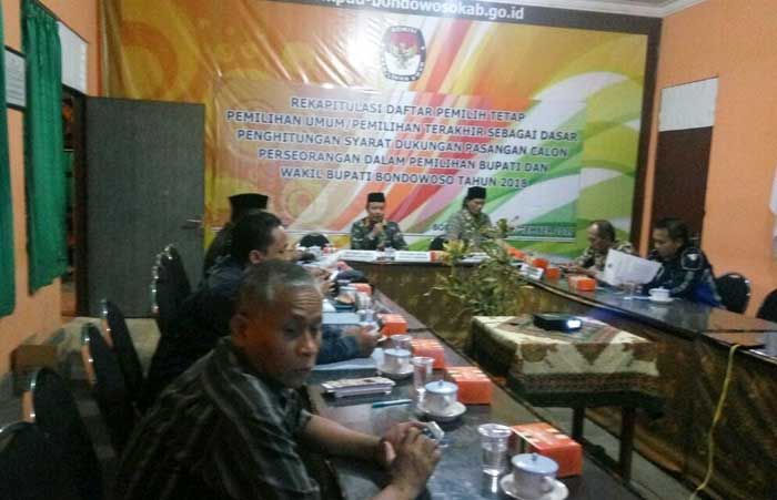 KPU Bondowoso Tetapkan Syarat Paslon Perseorangan