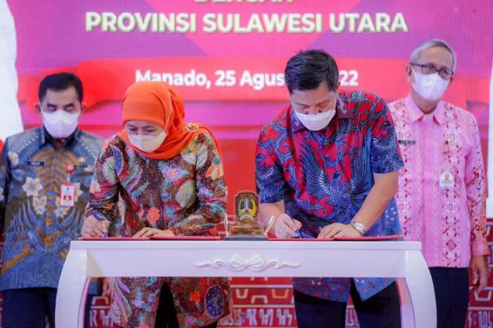 Gubernur Khofifah Pimpin Misi Dagang Jatim-Sulut, 40 Transaksi Capai Rp 159 M