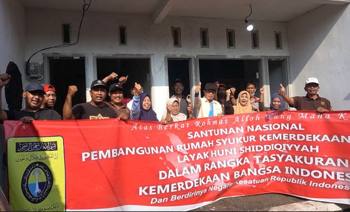 Rumahnya Tiba-Tiba Dibongkar, Sudarwati Tak Nyangka Dapat Bantuan Rumah Layak Huni dari Shiddiqiyyah